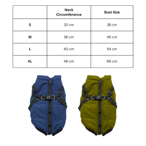 Vattentät Hundjacka i Fleece – Varm Vinterjacka för Hund